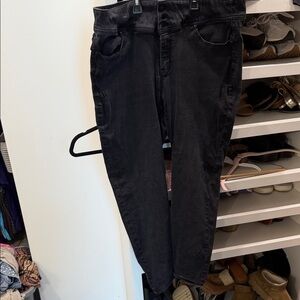 Lane Bryant Black High-Waist Skinny Jeggings